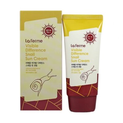 La Ferme Visible Difference Snail Sun Cream