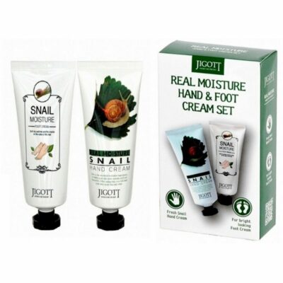 Jigott Real Moisture Hand & Foot Cream Set