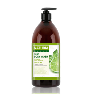Pure Body Wash (Wild Mint & Lime)