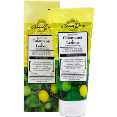 Grace Day Real Fresh Calamansi & Lemon Foam Cleanser