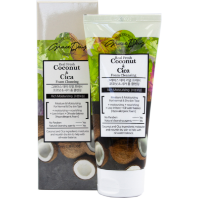 Grace Day Real Fresh Coconut & Cica Foam Cleanser