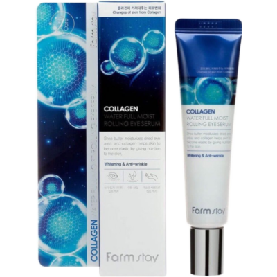 FarmStay Collagen Water Full Moist Rolling Eye Serum