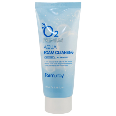 FarmStay O2 Premium Aqua Foam Cleansing