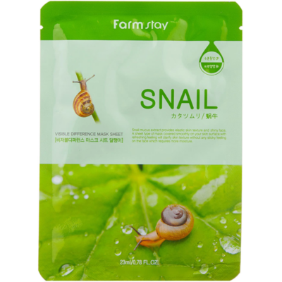 FarmStay Visible Difference Mask Sheet Snail